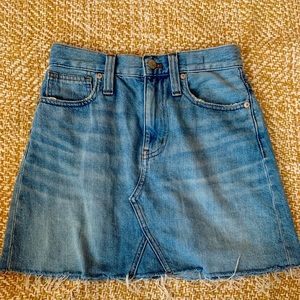 Madewell Jeanskirt